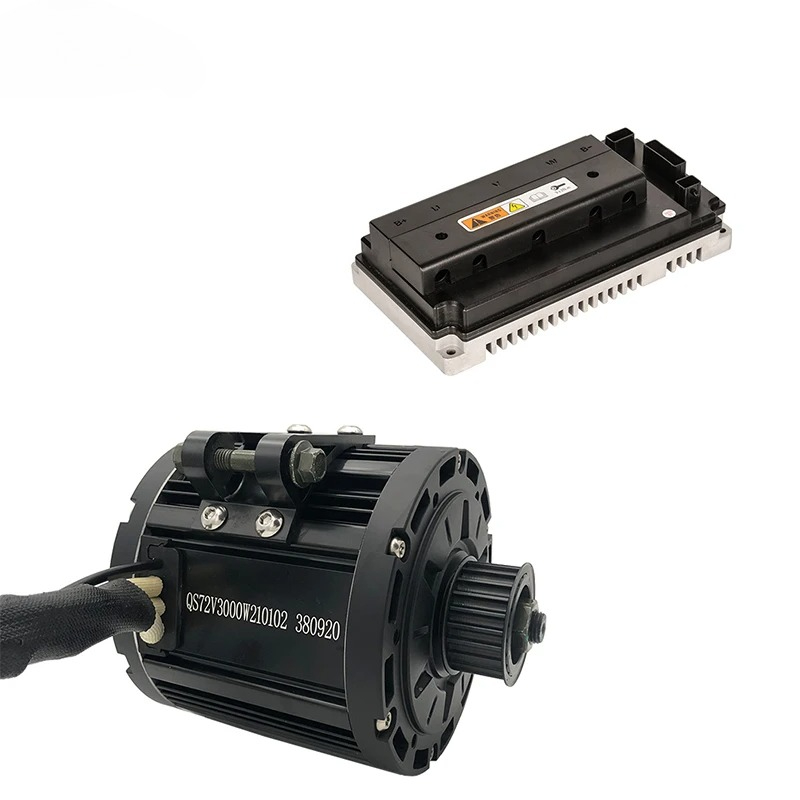 Mid Drive Motor Kit 72V 3000W - qs138 3000W Peak 9KW 72V 100KPH