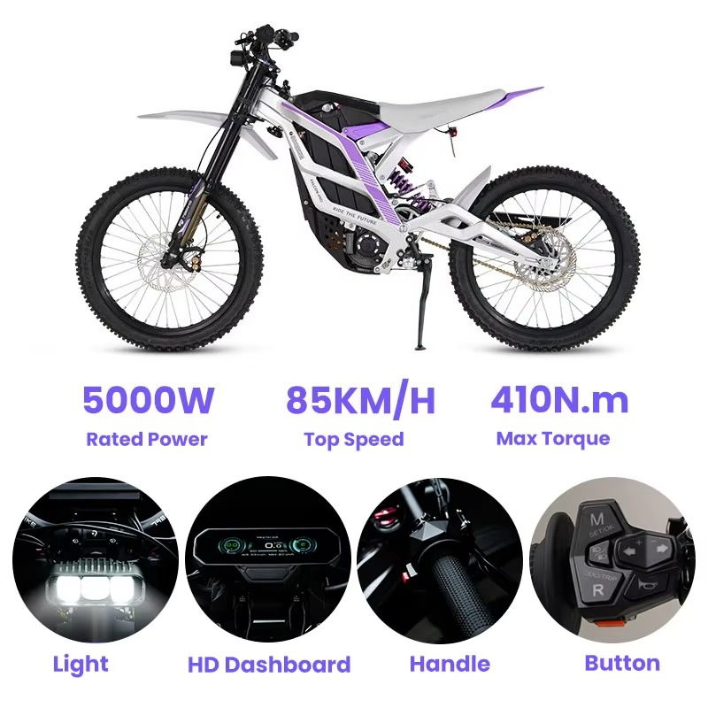 SXLL 79 Bike 72V 35Ah Electric - 72V 12000W Electric Dirt Bike ulasan dan harga