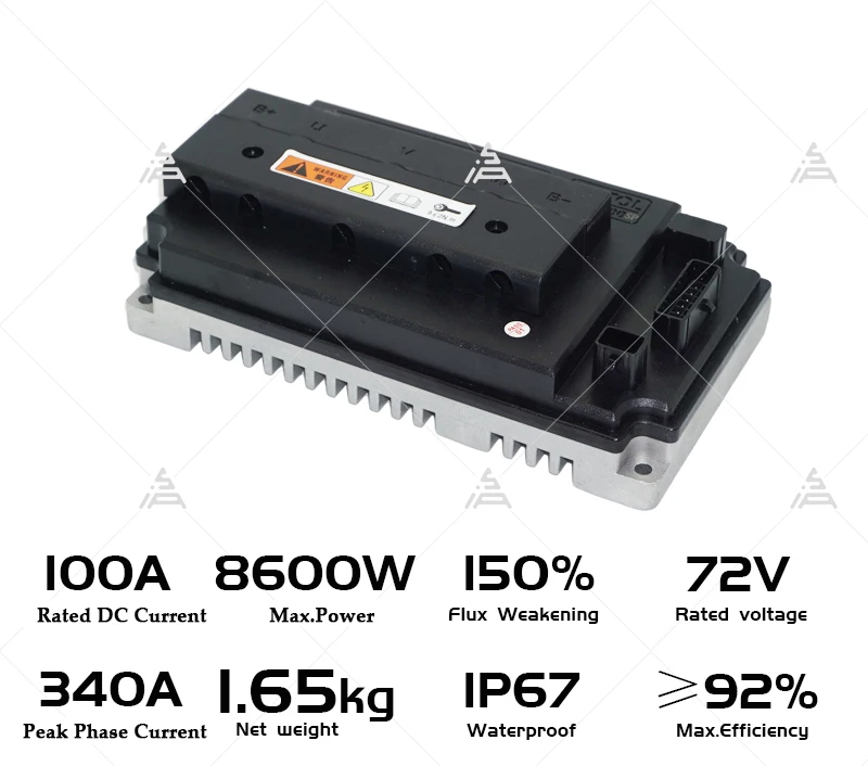 QSMOTOR 205 3000W V3 72V 80KPH - Electric Motorcycle Conversion Kit 72V ulasan dan harga