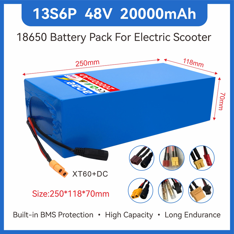 48V Electric Scooter Battery 1 - 60V 30Ah Electric Scooter Battery ulasan dan harga