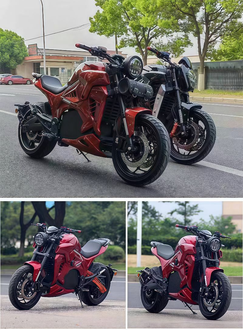 ZUIMI 3000W 5000W High Power H - 72V 5000W Electric Motorcycle ulasan dan harga