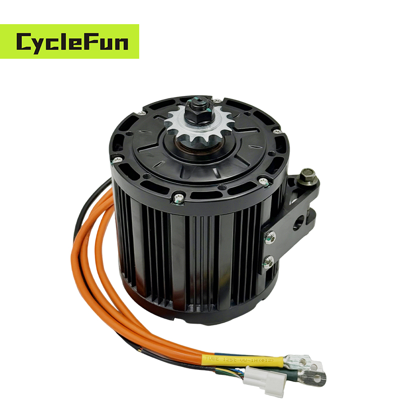 QS138 90H Mid-Drive Motor Rate - Electric Motorcycle Conversion Kit 72V ulasan dan harga