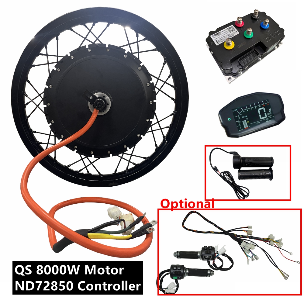 NBpower/QS273 V3 72v 8000W Ebi - Qs273 Hub Motor 8000W 72V ulasan dan harga