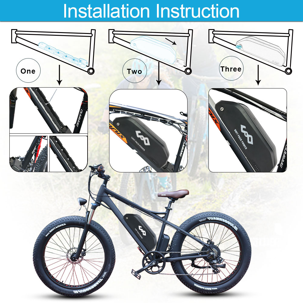 52V 25AH  Downtube EBike Batte - 60V 30Ah Electric Scooter Battery ulasan dan harga