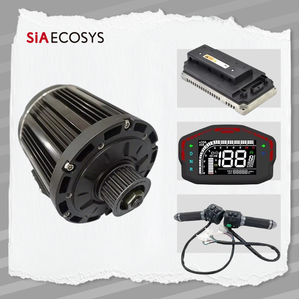 QS138 3000W V1 Belt Design Mid - Mid Drive Motor Kit 72V 3000W ulasan dan harga